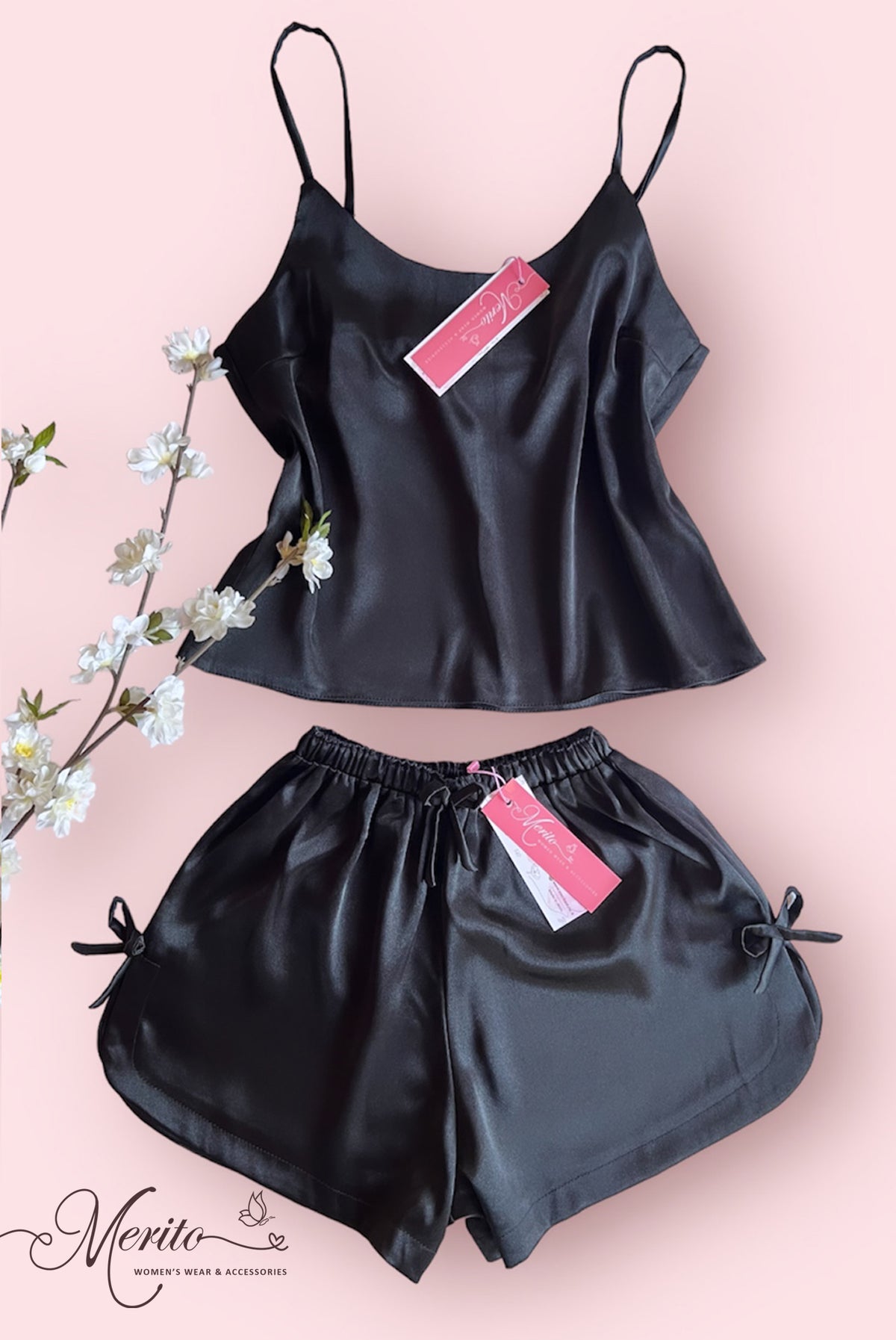 Parnd Silk Top & Shorts - Parand – Merito
