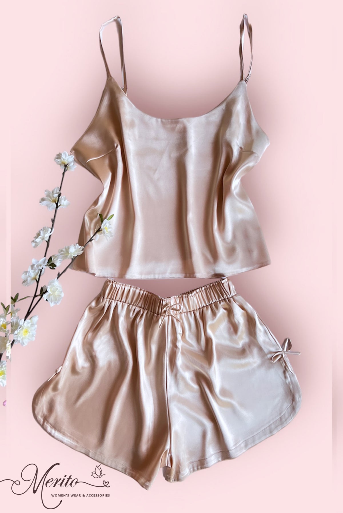 Parnd Silk Top & Shorts - Parand – Merito